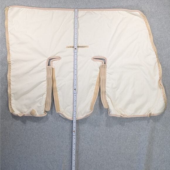 Eddie Bauer Car Baby Seat Stroller Cover Cream Fleece - Picture 13 of 16